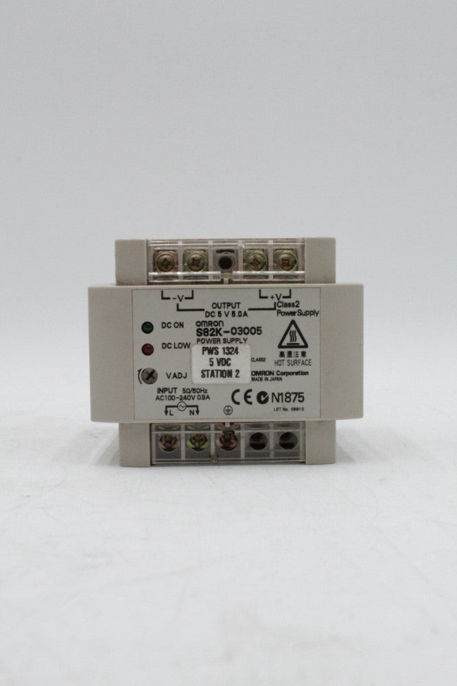 Omron S82K-03005 Power Supply Module