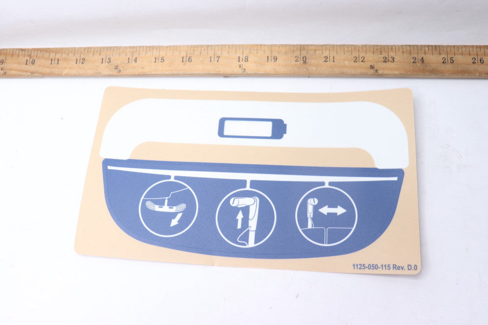 Zoom Operation Label 1125-050-115