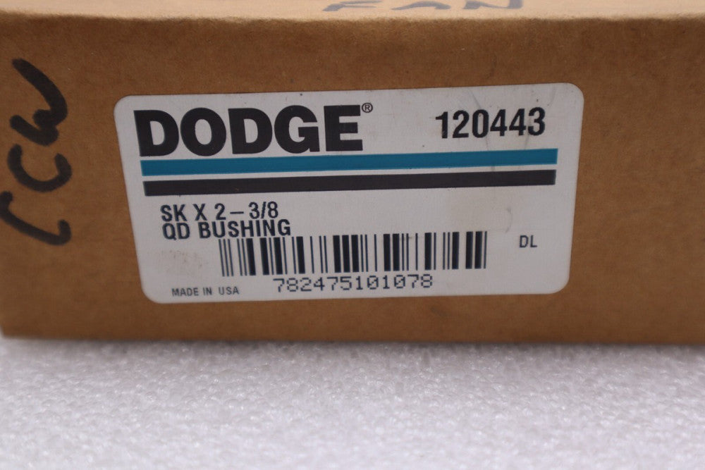 BALDOR DODGE 120443 QD BUSHING SKX2-3/8 #L-668