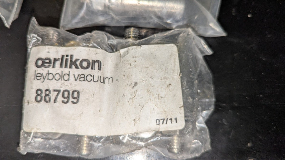 Pack of (4) Oerlikon Leybold Clamps DN 63-250 ISO-K VA 88799 NEW