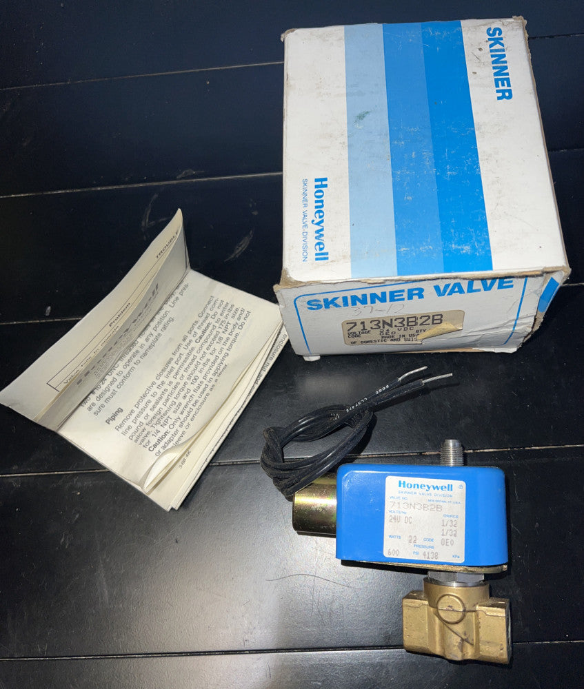 Nos Surplus Honeywell Skinner Valve 713N3B2B