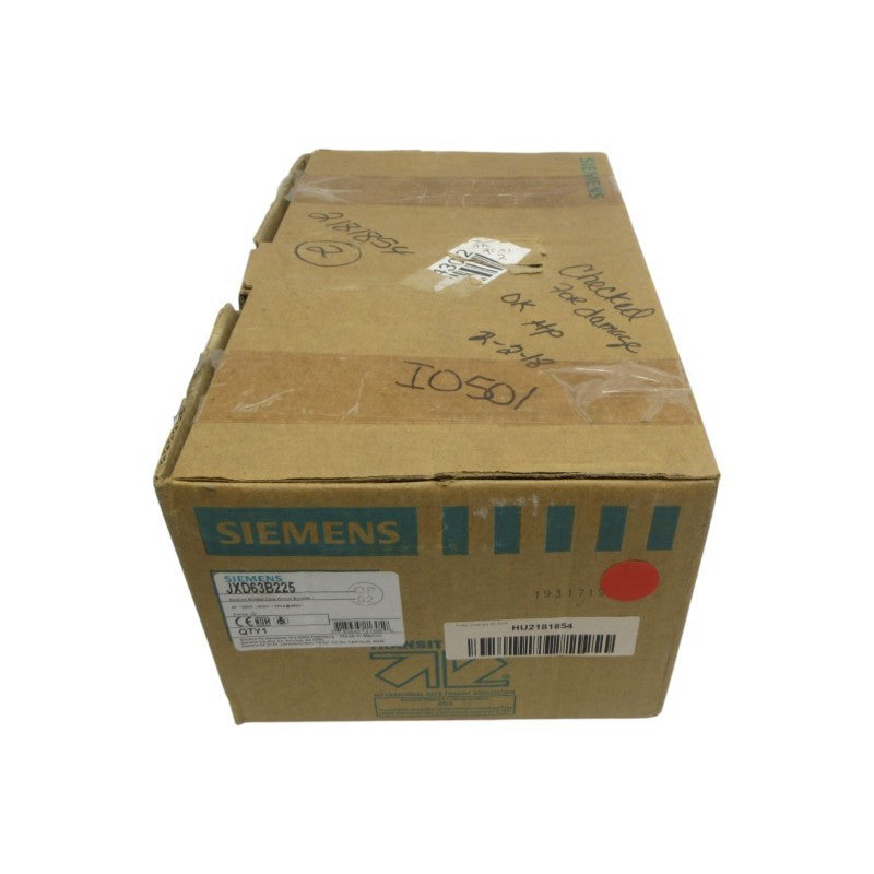 SIEMENS JXD63B225 600V 225A NSMP