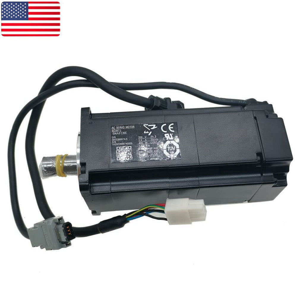 One Brand New YASKAWA SGM7J-04AFC6E Servo Motor NEW - US Stock