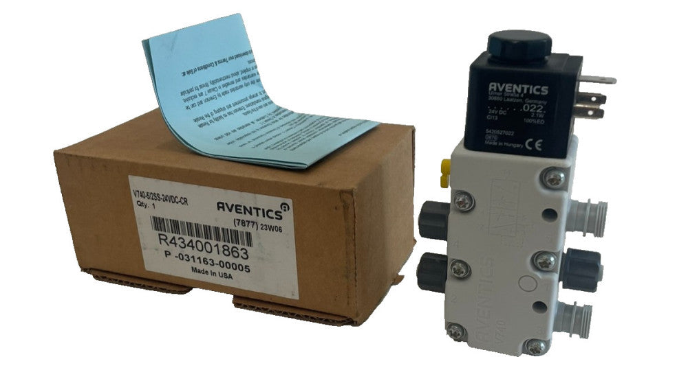 NEW AVENTICS R434001863 PNEUMATIC DIRECTIONAL VALVE