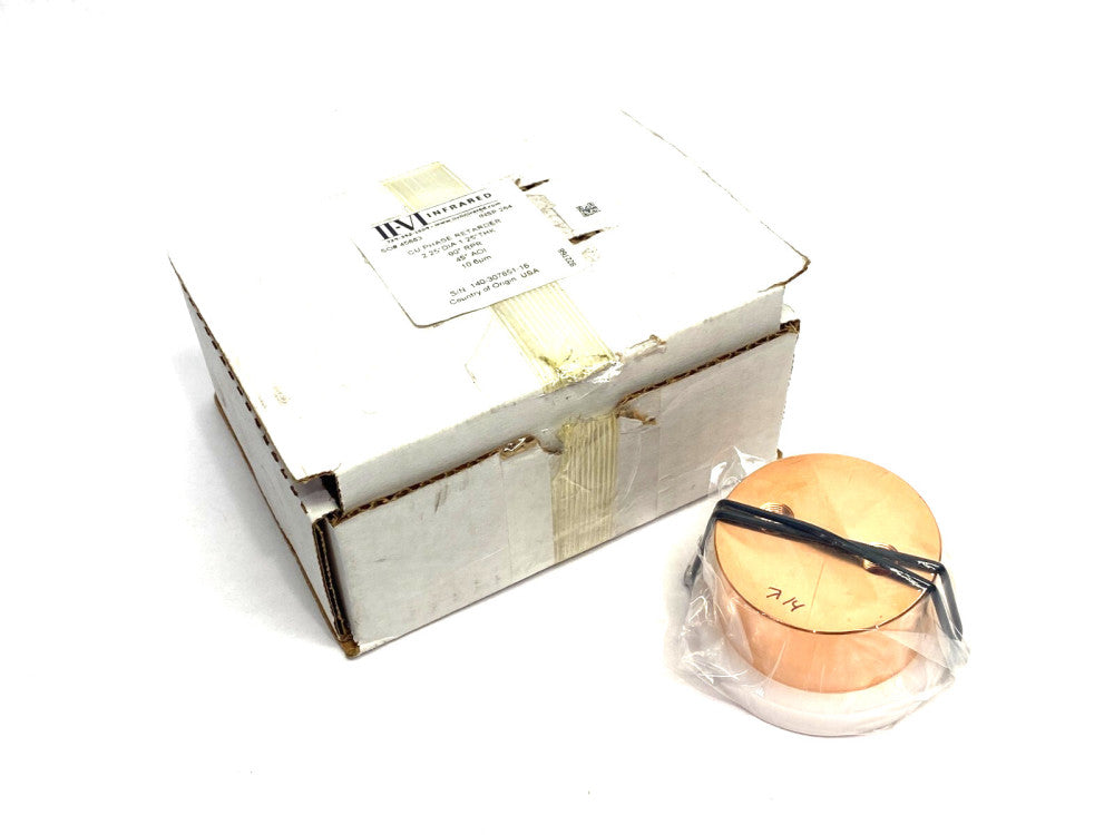 II-VI Infrared 922768 CU Phase Retarder 2.25" Dia. 1.25" Thick 90° RPR, 45° AOI