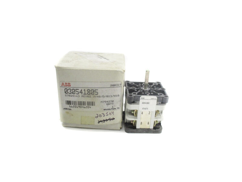 ABB 030541805 600VAC 50A (AS PICTURED) NSMP