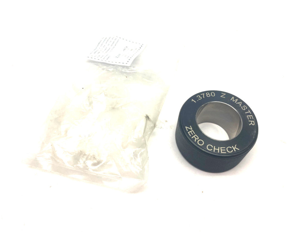 Zero Check 1.370" Class Z Master Steel Ring Gage