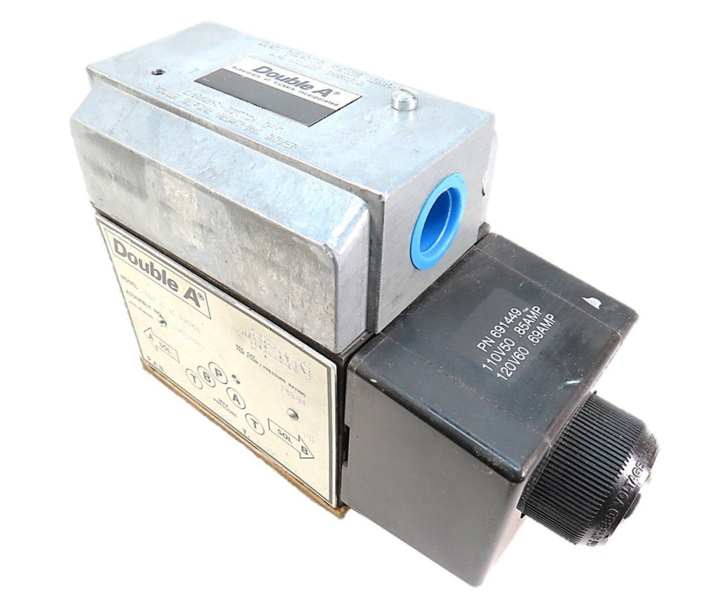 Double A  QJ5C10A3  501295 Eaton Vickers Directional Control Valve 120VAC  NEW