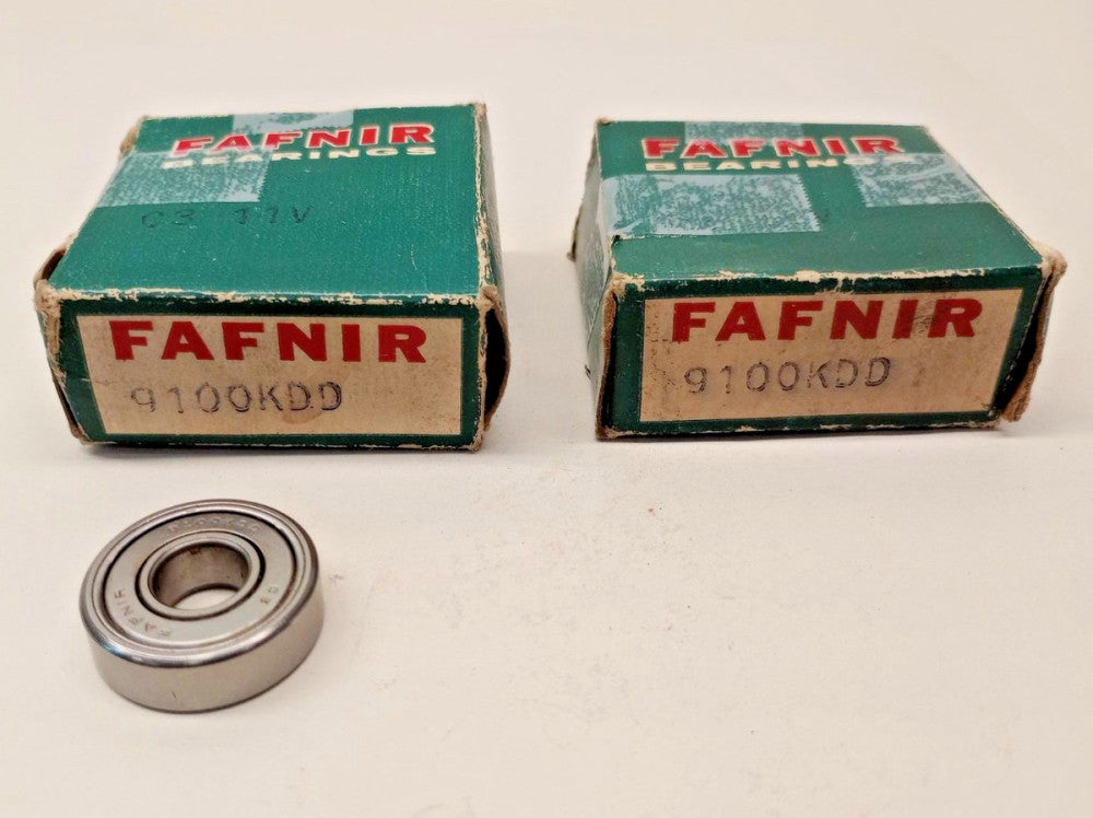 Fafnir 9100KDD Ball Bearing Double Shielded (Pack of 2) 10mm ID x 26mm OD x 8mm