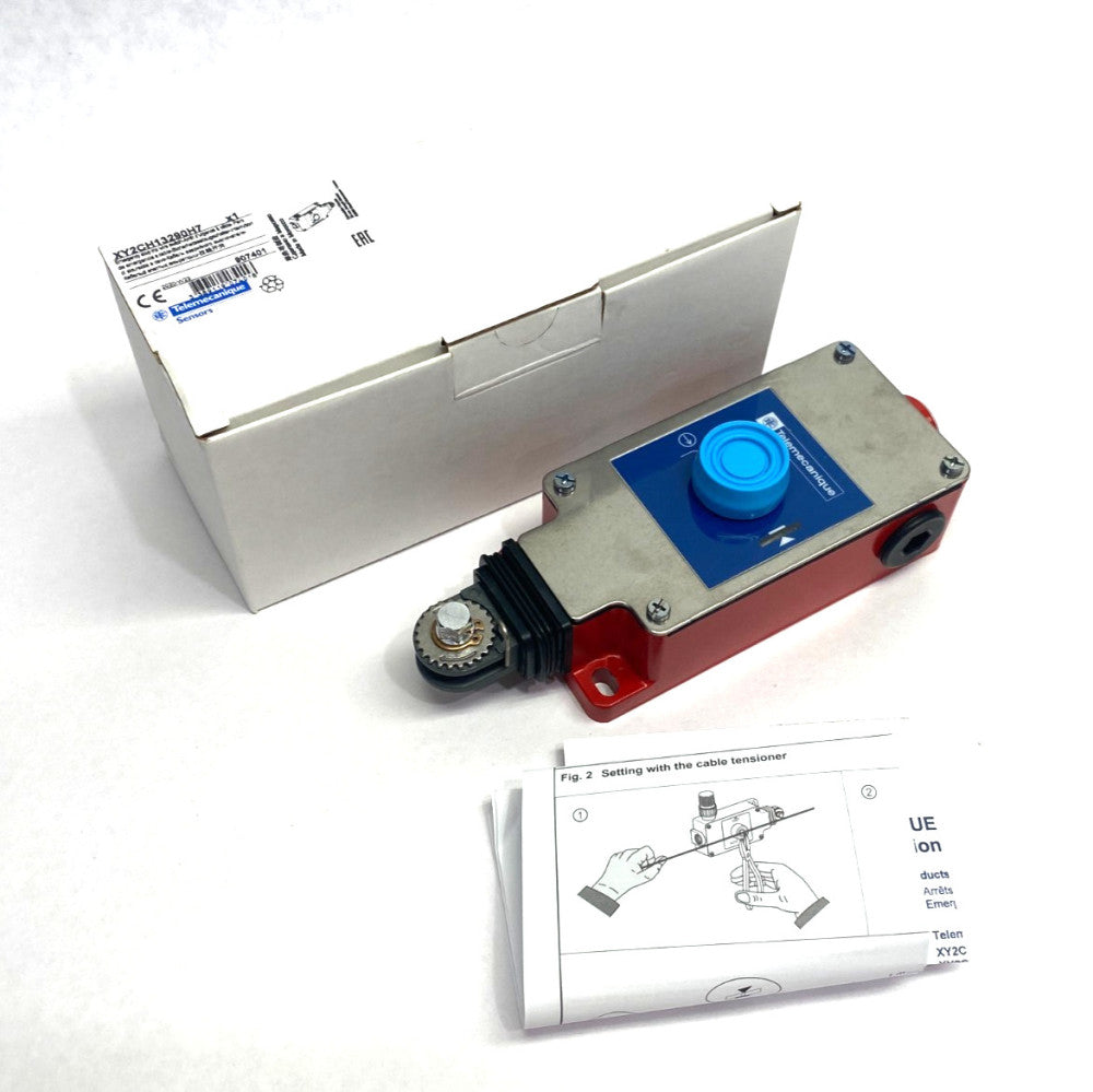 Telemecanique XY2CH13290H7 Latching Emergency Stop Trip Wire Switch 907401