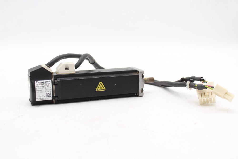 Panasonic MAMA01212E AC Servo Motor