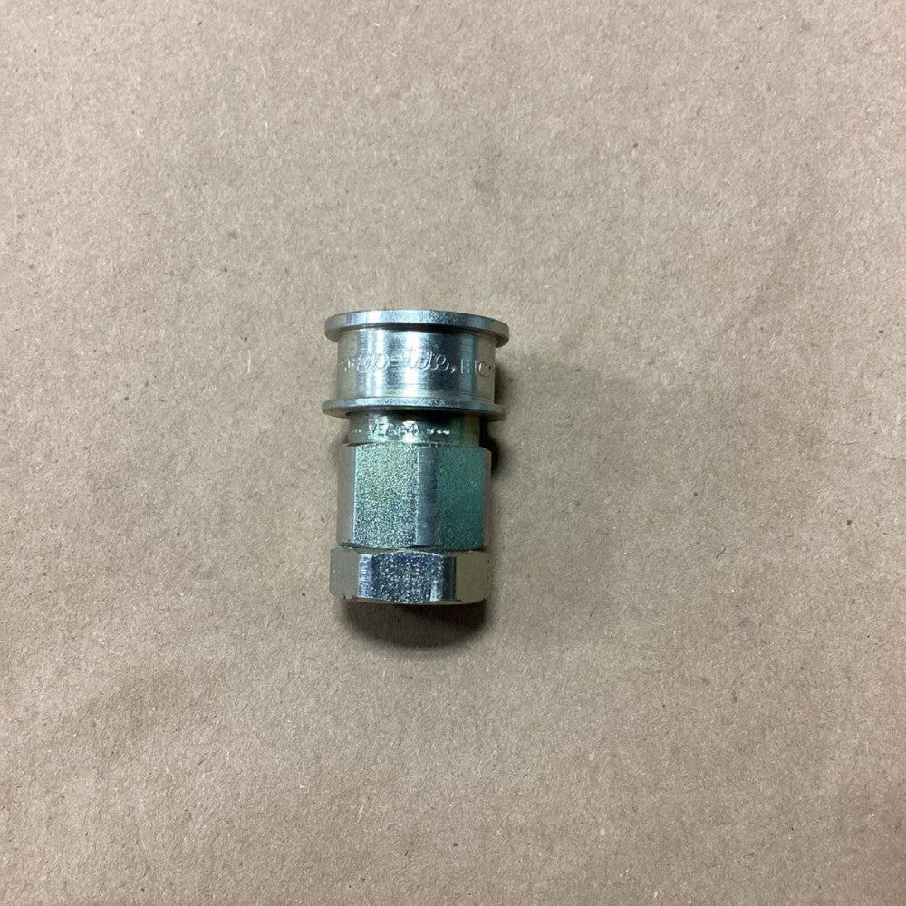 Snap-Tite Veac4 Hydraulic Quick Connect Hose Coupling, Steel Body