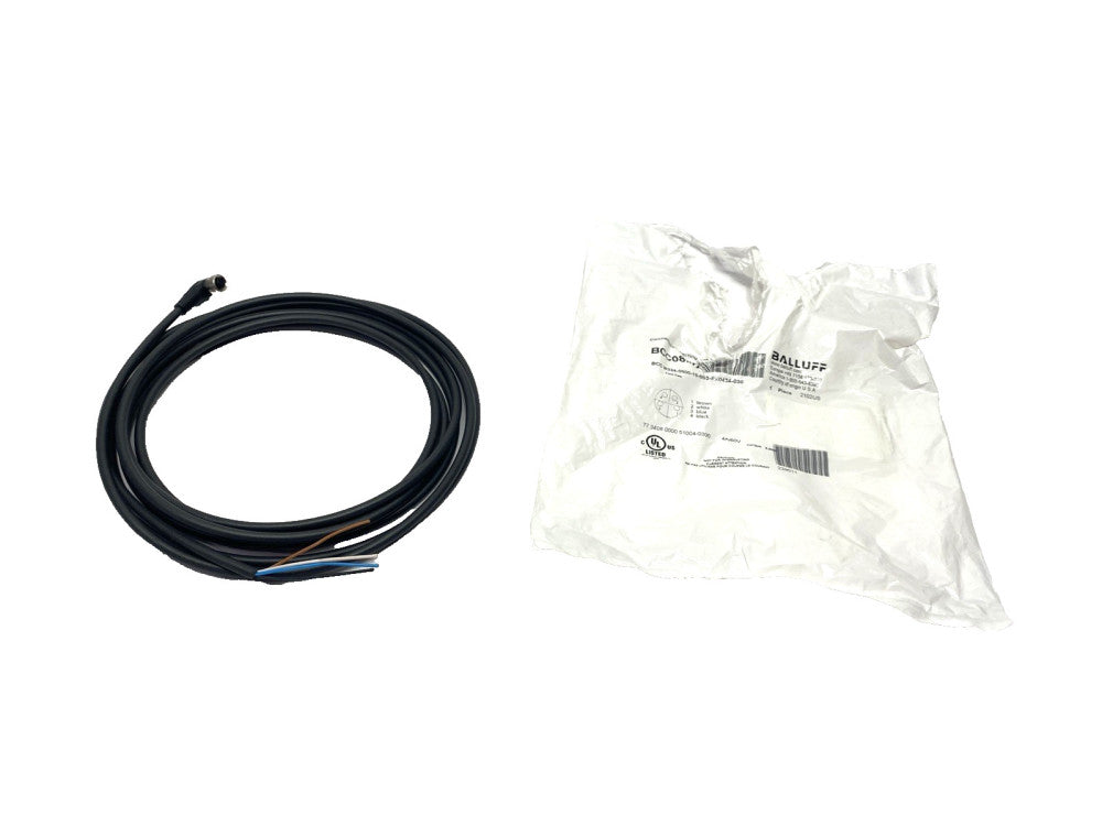 Balluff BCC08MP Cordset 4-Pin M8 Female 3m BCC M324-0000-10-003-PX0434-030