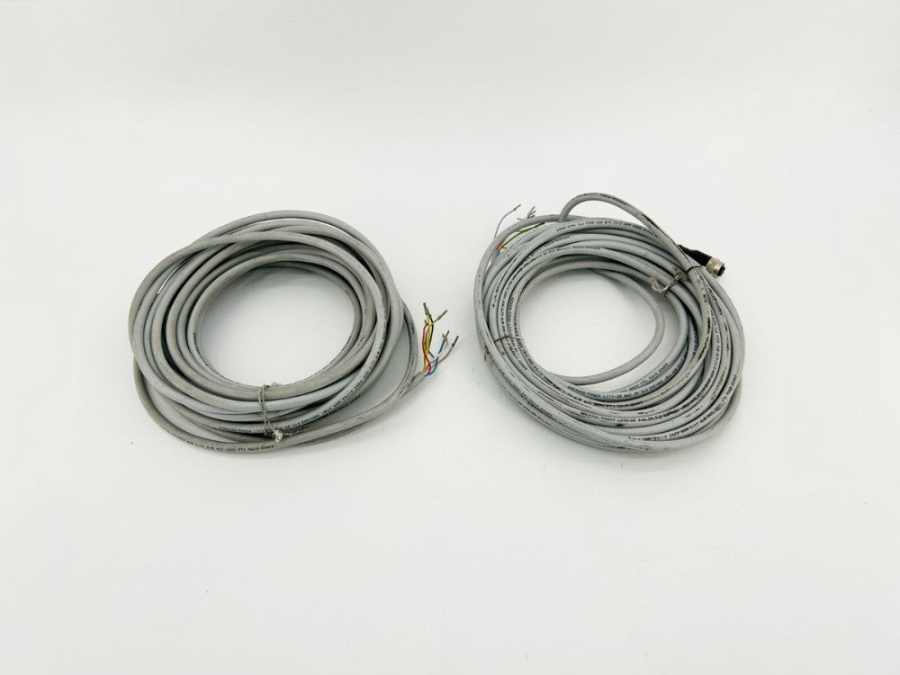 Lot of 2 New Schmersal A-K8P-M12-S-G-5M-GY-1-X-A-4 Cord, 103011413