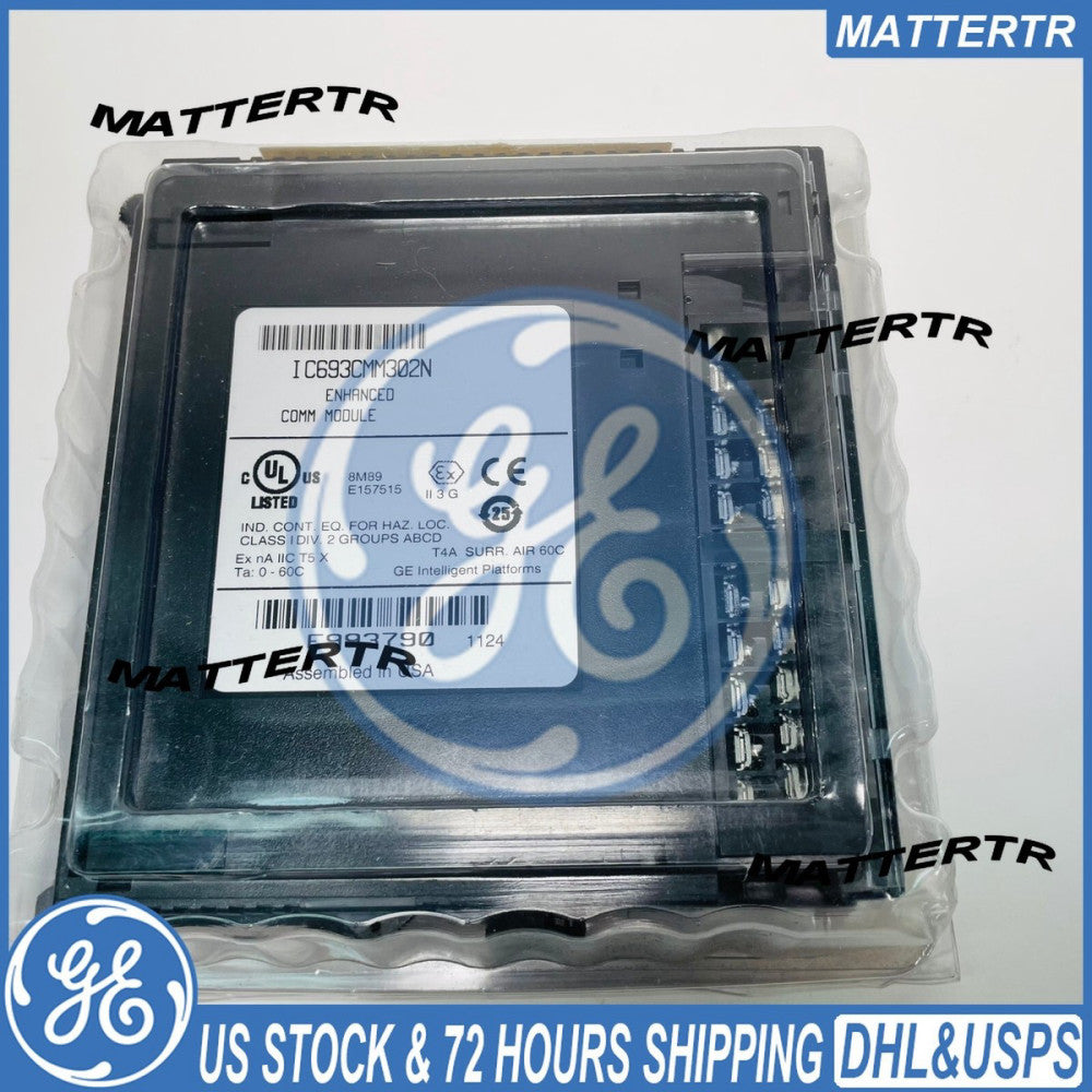 NEW GE Fanuc IC693CMM302N Enhanced Communications Module for Series 90-30 PLC