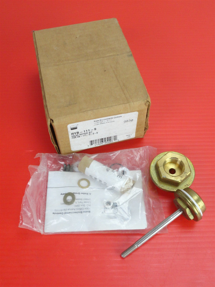 SIEBE ENVIRONMENTAL CONTROLS - RYB-111-9 Valve Repair Kit (NEW in BOX)
