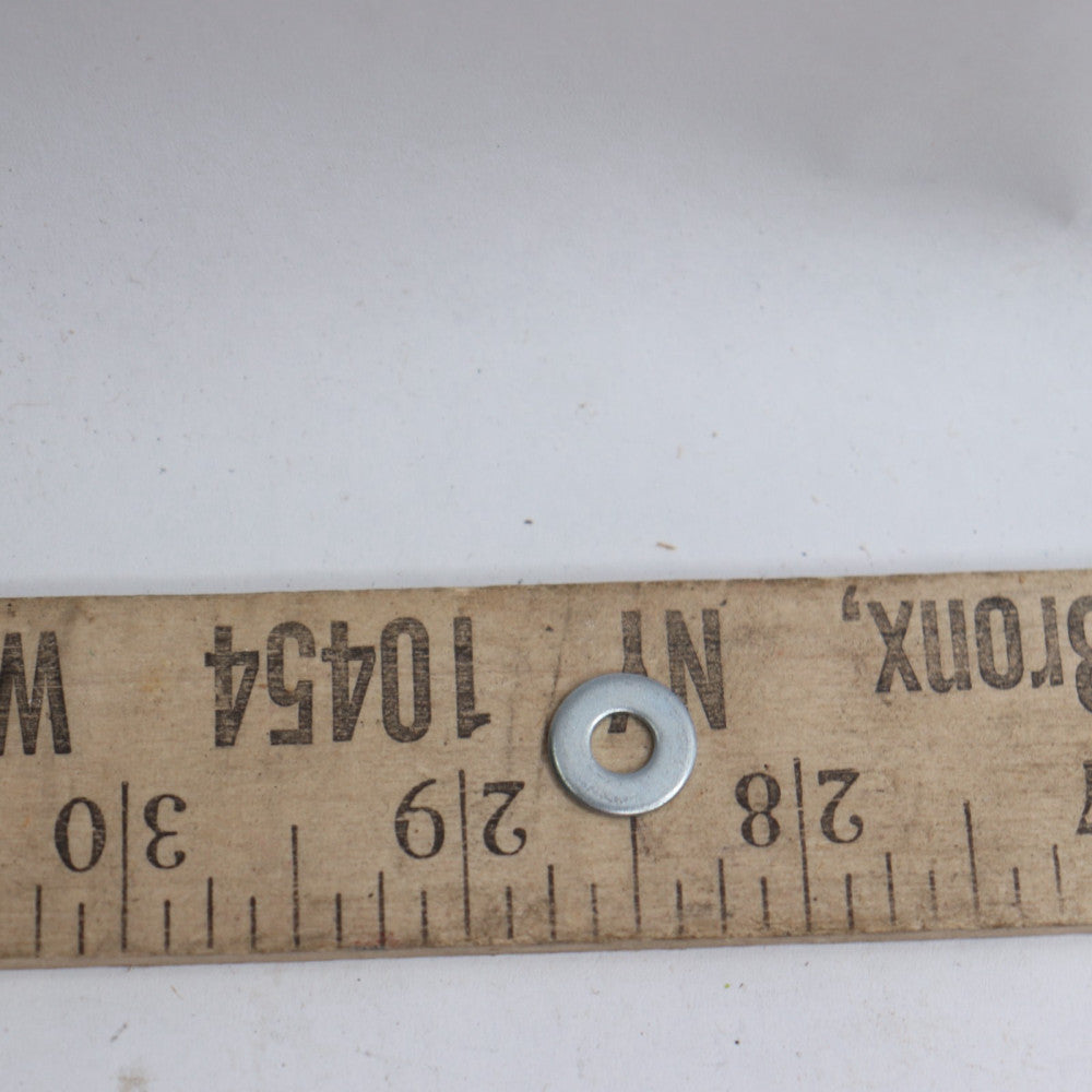 Flat Washer Grade 2 Steel # 8 3/16" ID x 7/16" OD 33072