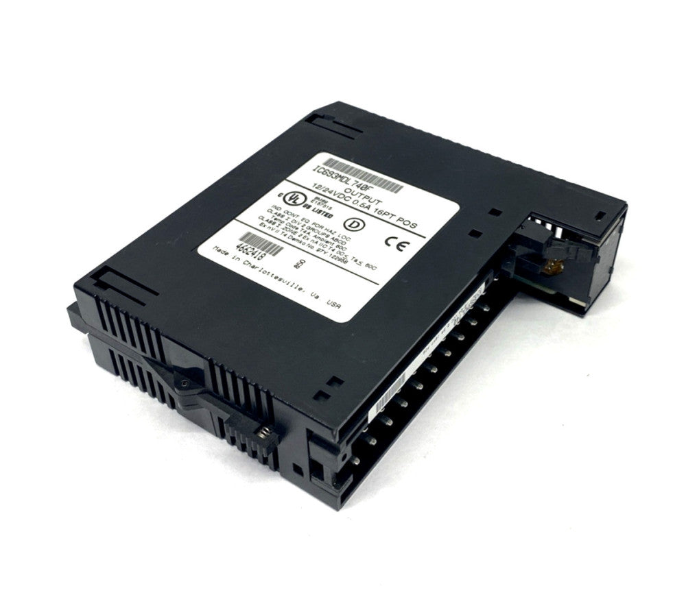 GE Fanuc IC693MDL740F Output Module 16PT 12/24VDC 0.5A NO FRONT TERMINAL