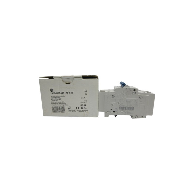 ALLEN BRADLEY 1489-M2D040 SER. D 277V 4A NSMP
