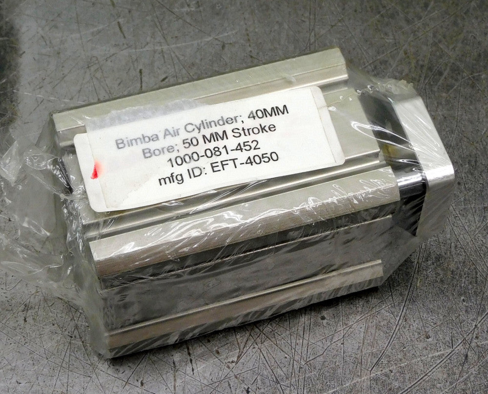 Bimba EFT-4050 Compact Non-Rotating Pneumatic Cylinder 40mm Bore 50mm Stroke