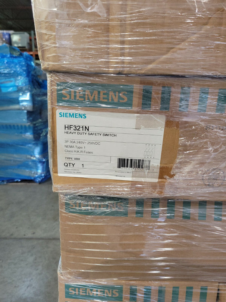 1 NEW Siemens HF321N 30 Amp 240v Fusible Heavy Duty Safety Switch  P4 B2