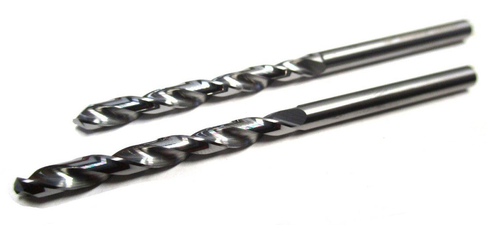 NEW 1/8" x 1-1/4" x 2-1/4" 118° RH Solid Carbide Jobber Drill - Lot of 2
