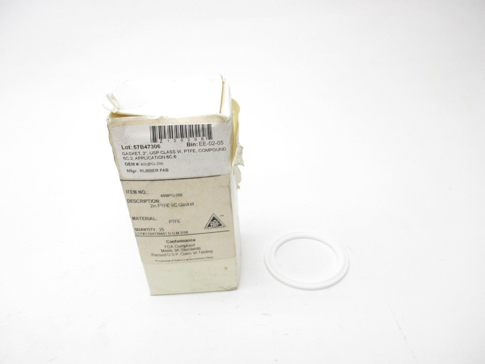 RUBBERFAB 40MPG-200 (PKG OF 25) NSMP