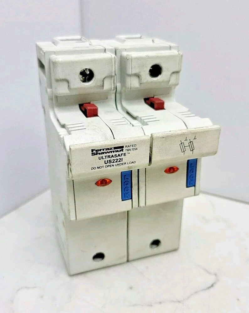 Ferraz Shawmut US222I Ultrasafe Fuseholder 2 Pole Rated 750V 125A