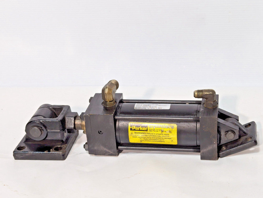 Parker 02.50-CBB3LLTV14-4.000, Ser. 3L Hyd Cylinder Assy, 1400Psi, BDEB Bracket