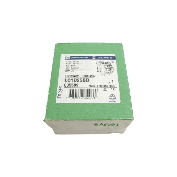 TELEMECANIQUE LC1D25BD 24VDC NSFS
