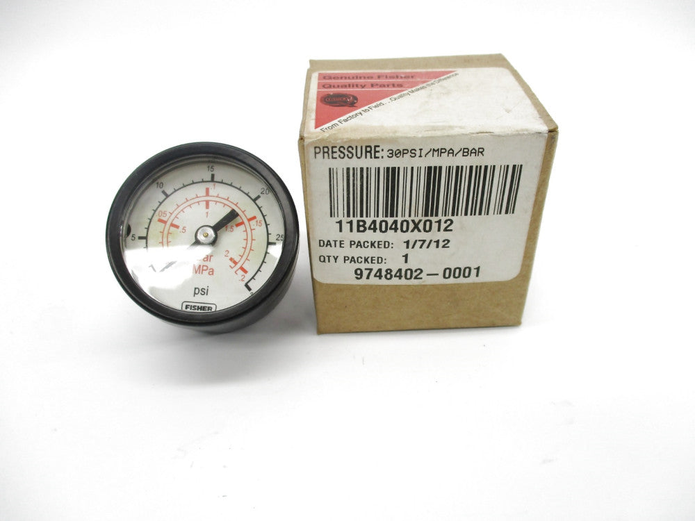 FISHER 11B4040X012 0-30PSI NSMP