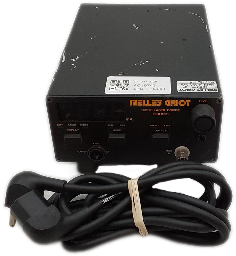 Melles Griot 06DLD201 Diode Laser Driver 