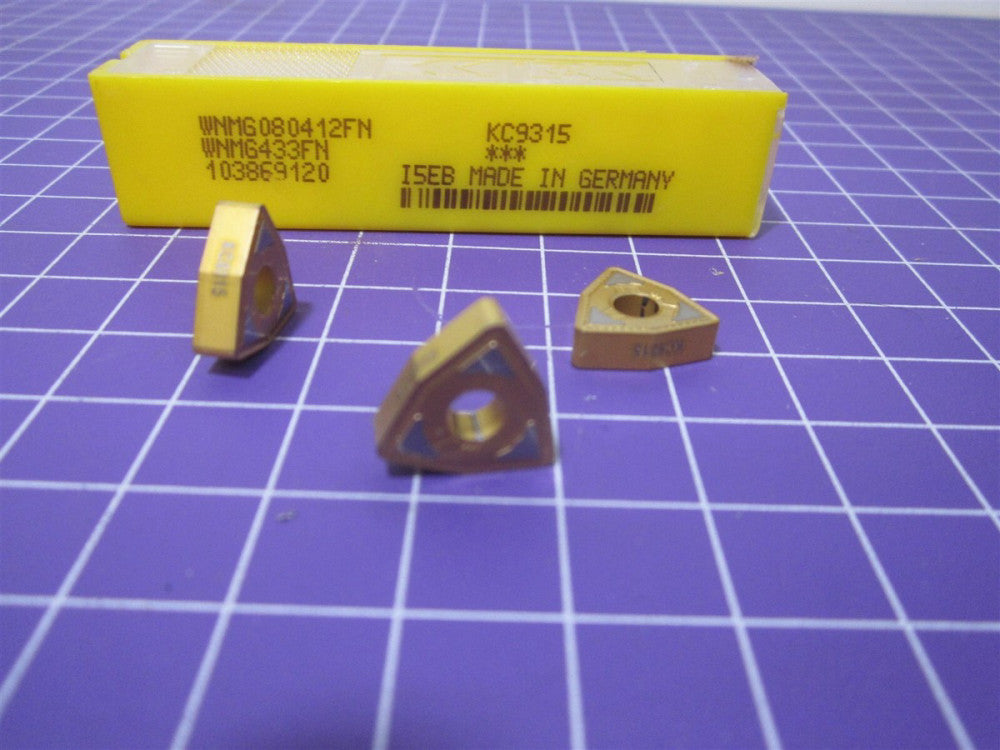 Kennametal WNMG433FN Carbide Turning Inserts 103869120 Pack Of 10