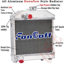 3 Row Radiator For Kubota L-Series L175 L185 L1500 L1501 Tractor 15221-72063