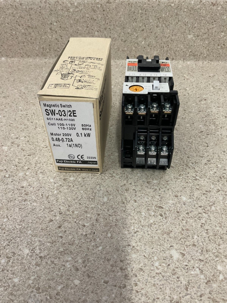 Fuji Electric SW-03/2E 0.48-0.072A NEW