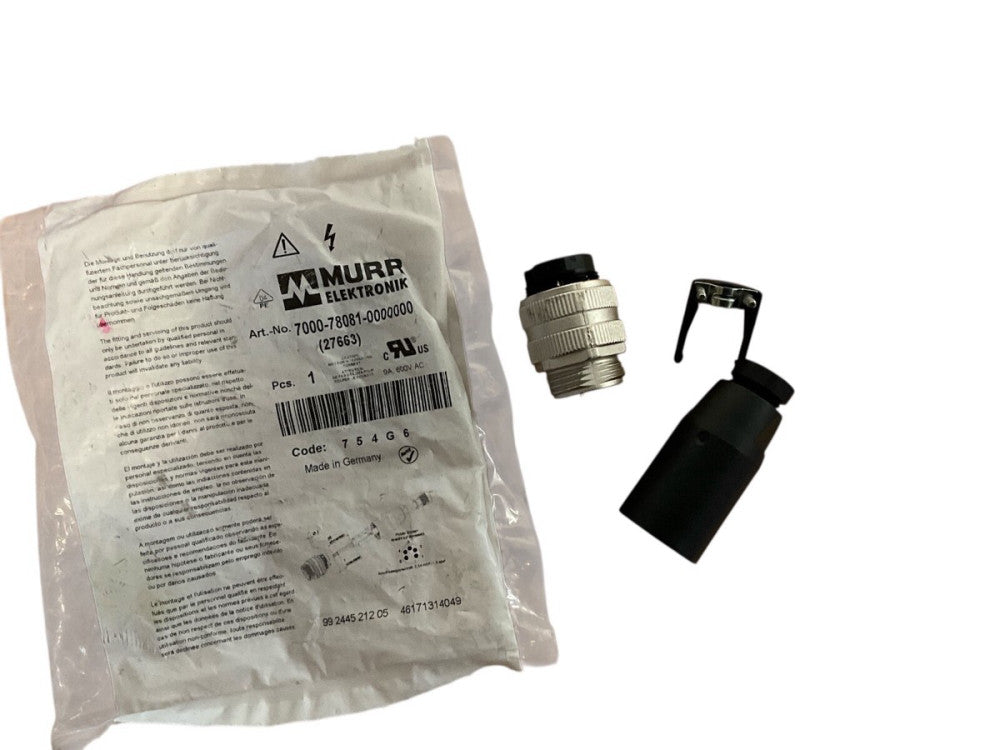 Murr 7000-78081-0000000 Screw Clamp Connection 27663 5-Pole 250V AC/DC 9A