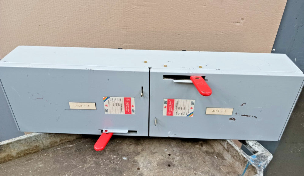 Ge 200 amp Fusible Panelboard Spectra Switch ADS36200HD 600 Vac 150 HP