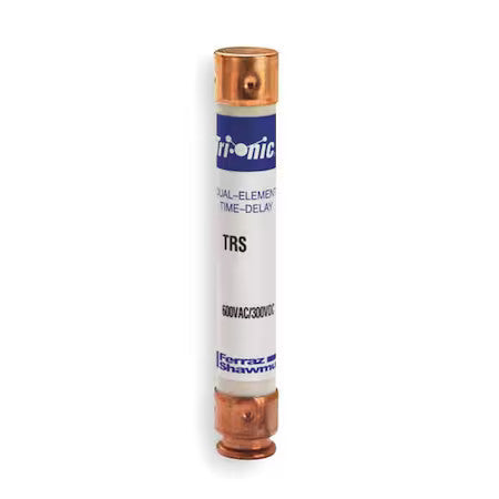 Mersen Trs1/2R Ul Class Fuse, Rk5 Class, Time-Delay, 0.5A, 600V Ac,