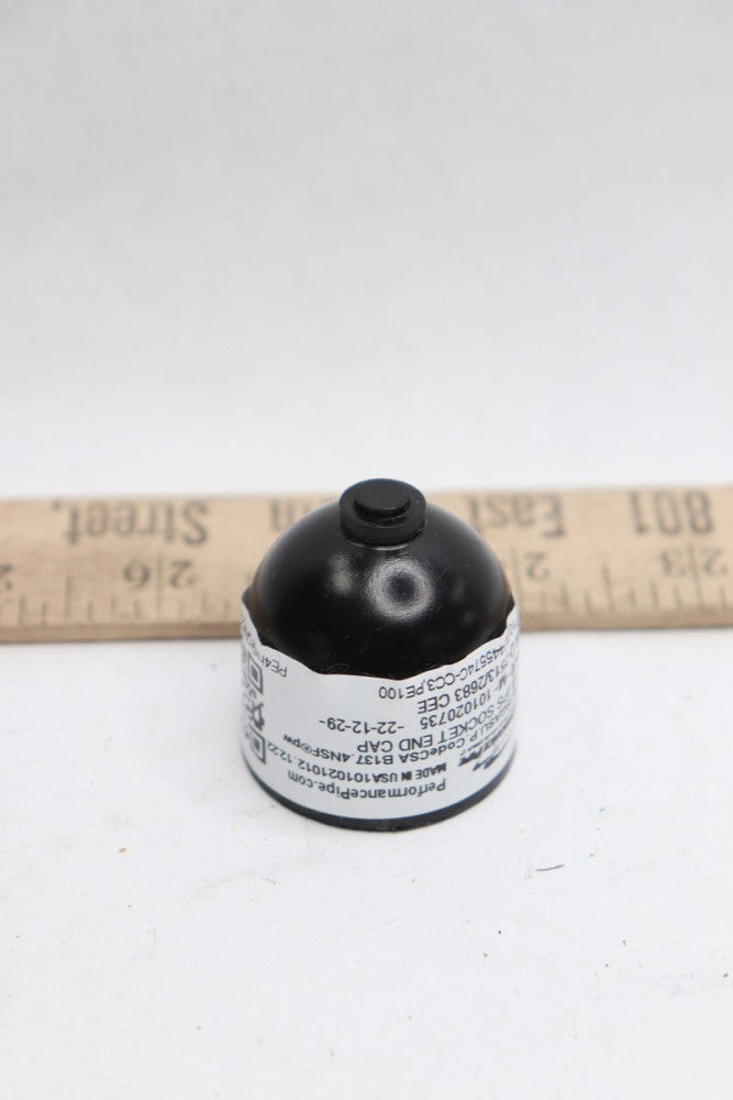Performance Pipe Socket End Cap ASTM D-2513 81M 3/4" IPS D-2513