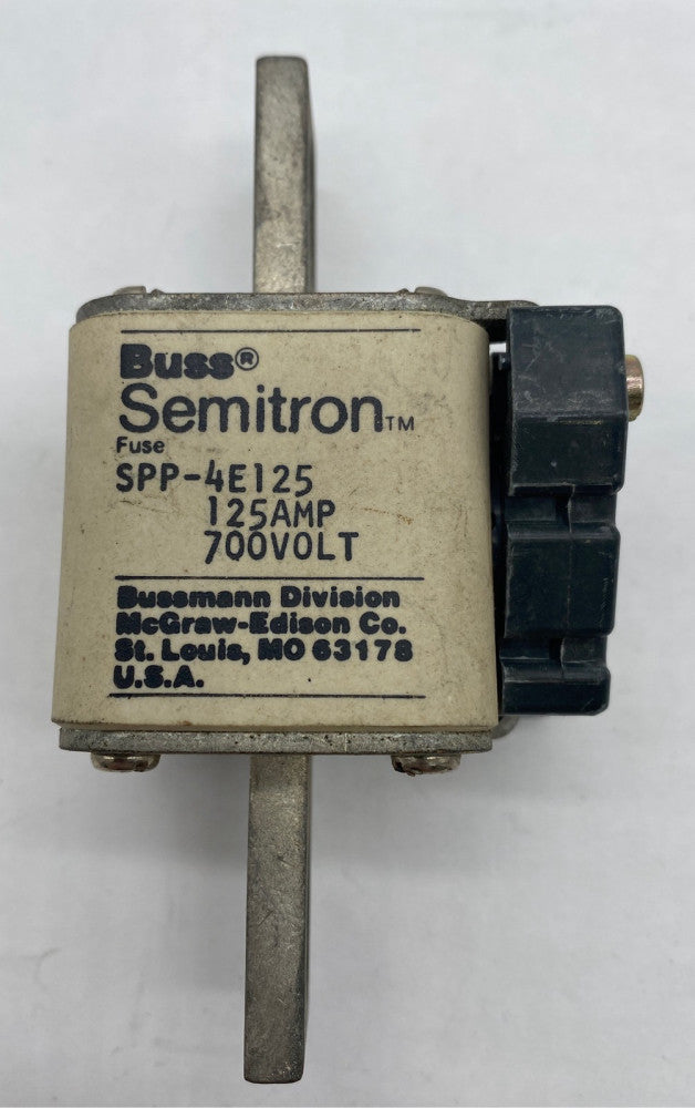 Bussmann SPP-4E125 Semitron™ Fuse, 700V 125Amp 