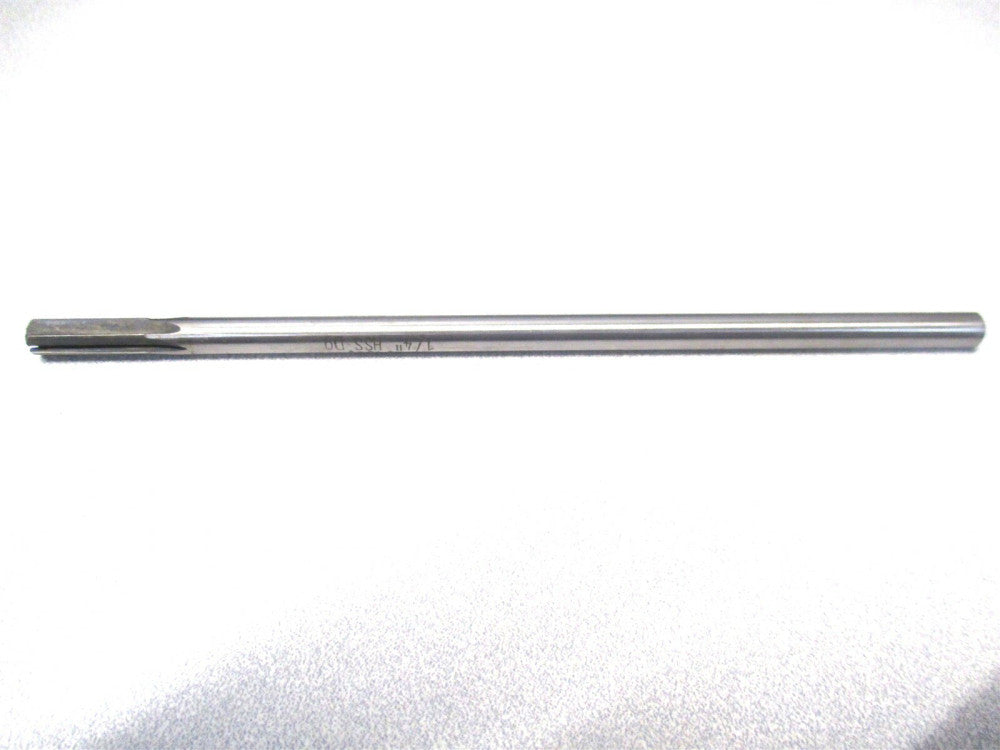 New 1/4" 6-Flute Straight Shank Straight Flute HSS Machine Expansion Reamer