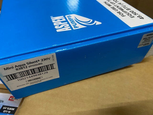 Rectorseal 83812 Aspen Mini Aqua 230 Silent Condensate Pump, Blue (NEW)