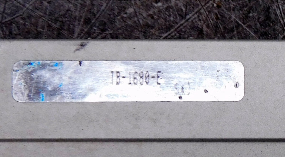 Bimba TB-1680-E Compact Linear Slide Pneumatic Air Cylinder