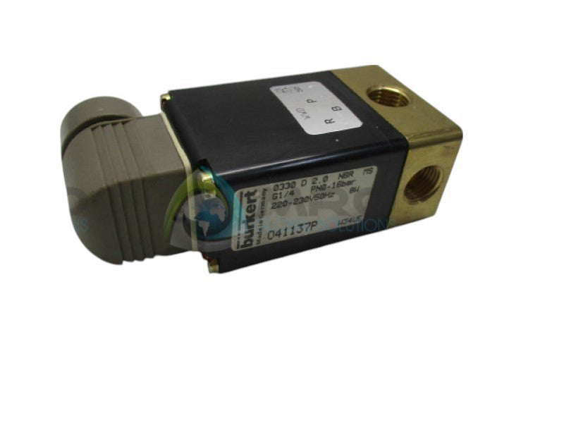 BURKERT 0330D2,0NBRMS 041137P VALVE  220-230V  NSNP