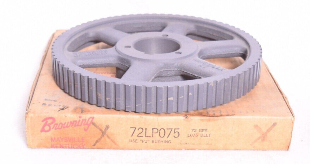 Browning Gearbelt Synchronous Timing Pulley Sprocket 72 Teeth  72LP075