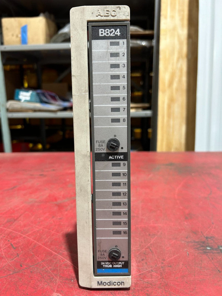 USED SCHNEIDER AUTOMATION MODULE AS-B824-016
