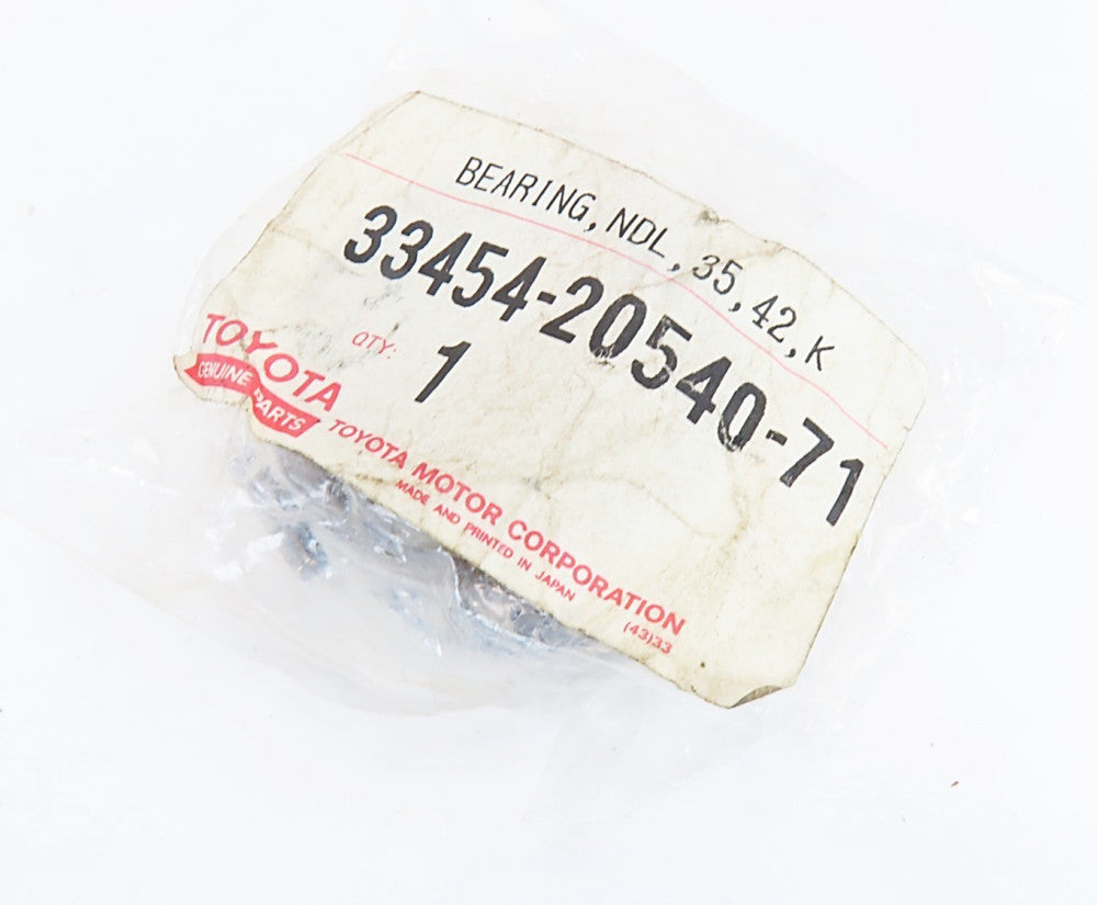 Toyota 33454-20540-71 OEM Needle Bearing  NDL 35 42 K 334542054071 NEW NO BOX