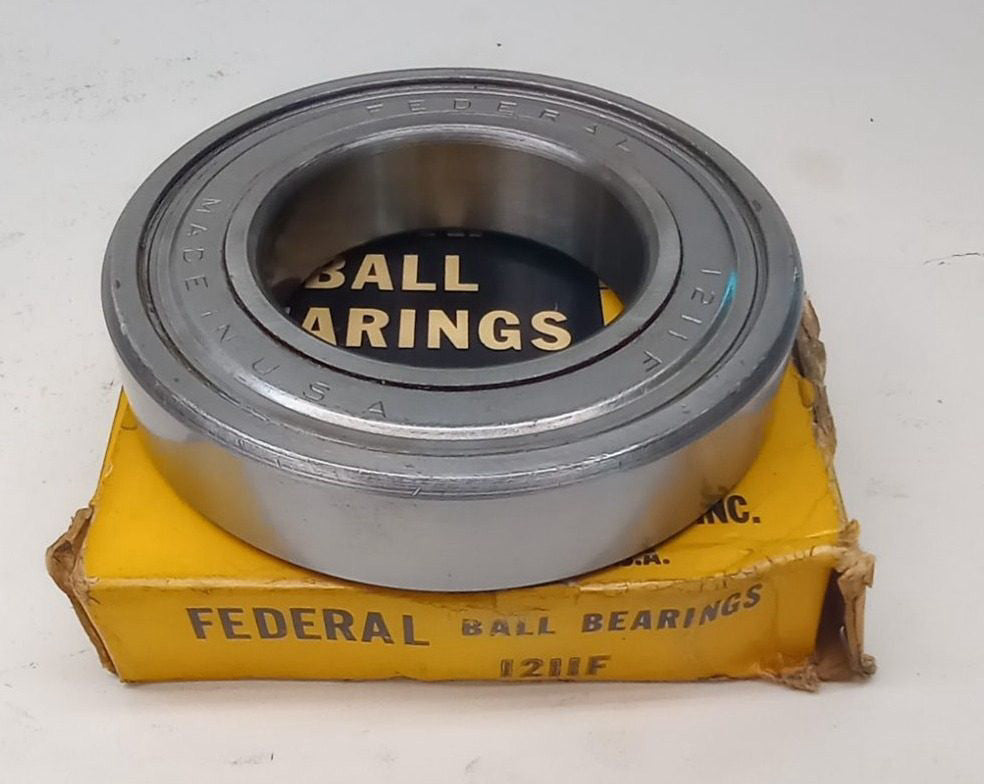 Federal 1211F Ball Bearing Deep Groove 55X100X21mm 1211-F Single Shielded