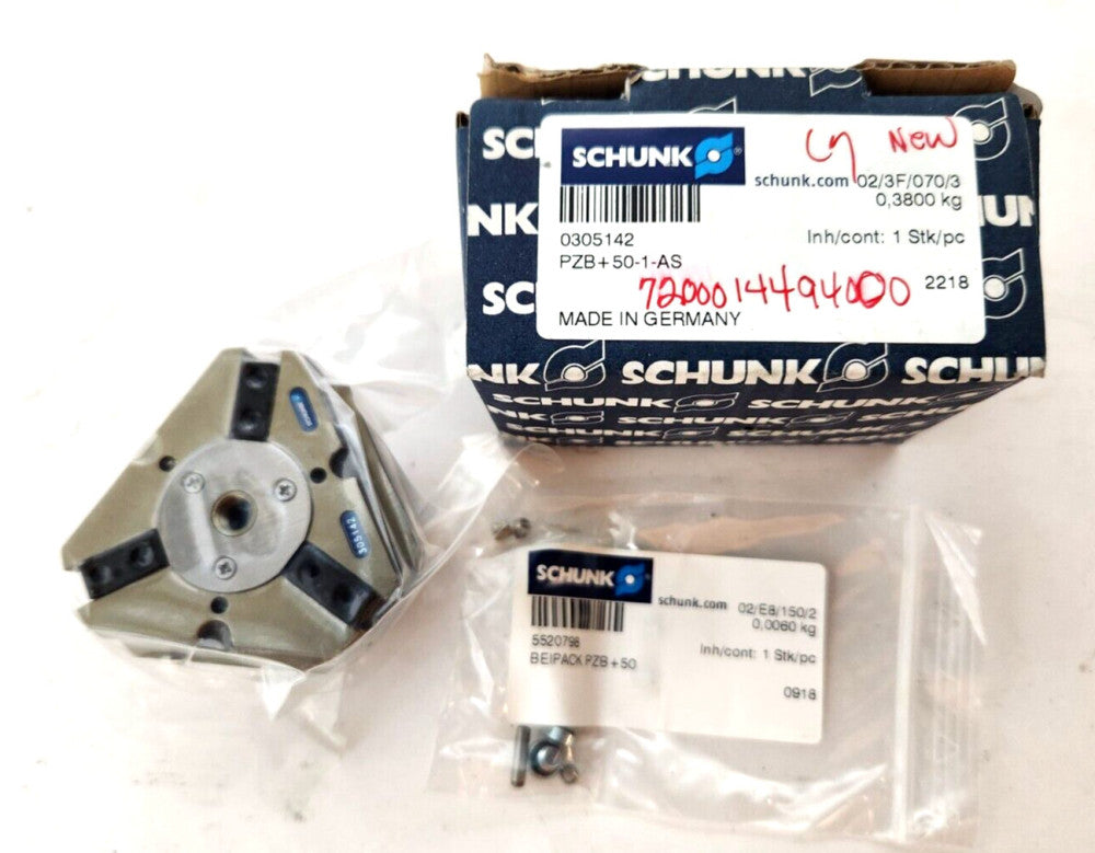 SCHUNK PZB-plus 50-1-AS 305142 UNIVERSAL GRIPPER NEW