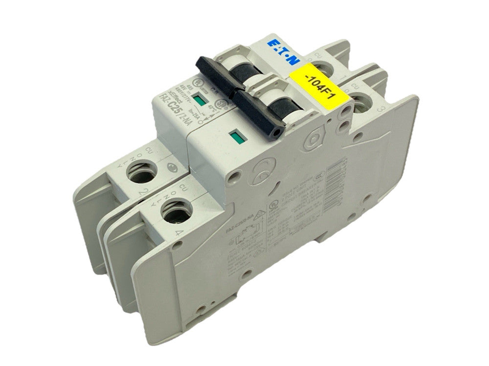 Eaton FAZ-C25/2-NA Miniature Circuit Breaker 2P 25A 277/480V